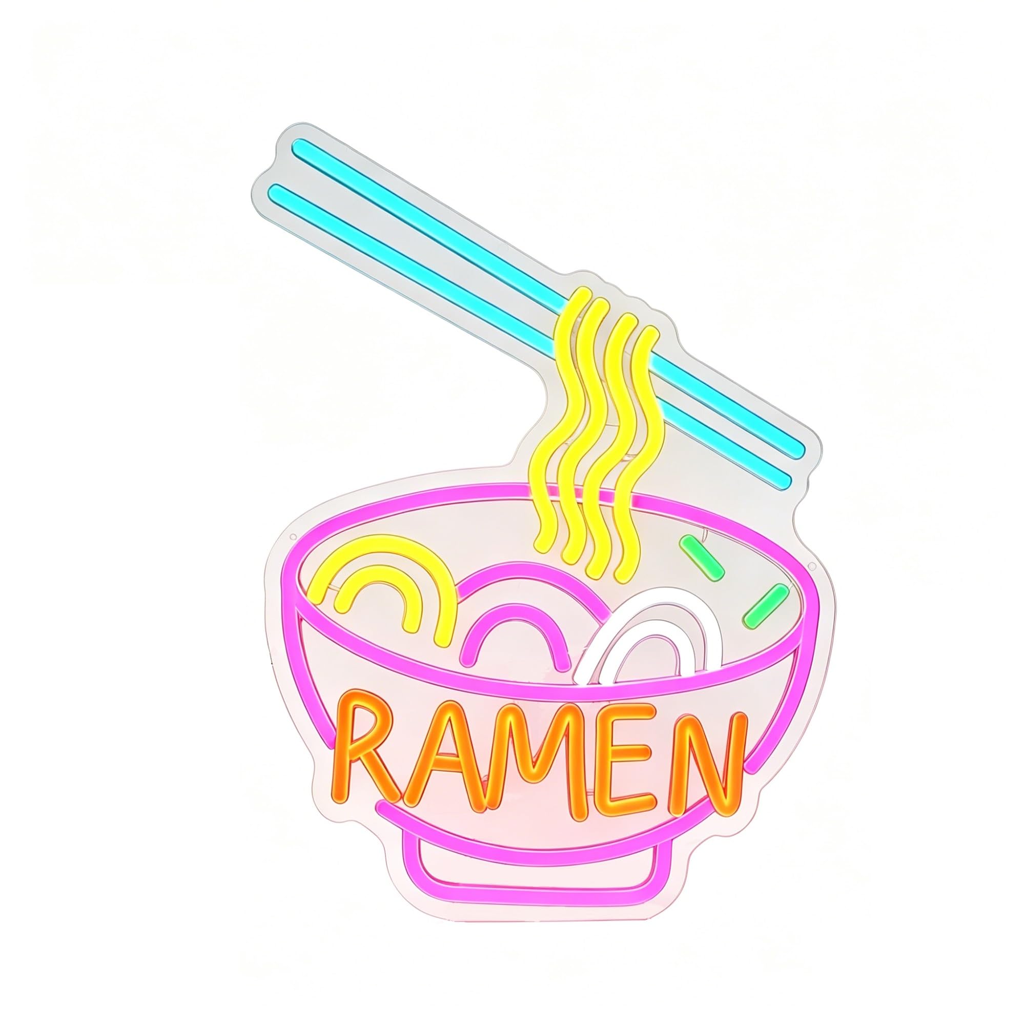 Dimmable Ramen Neon Sign,USB Powered Wall Decor(3)
