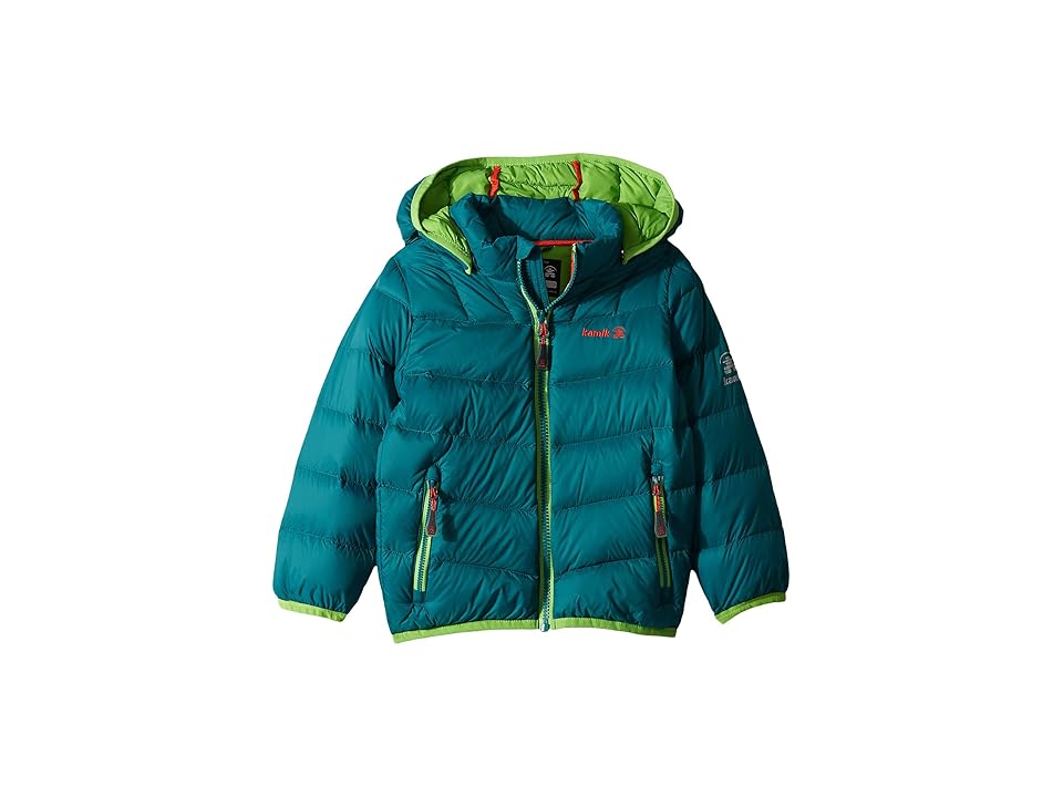 

Kamik Kids Percy Micro Down Jacket (Toddler/Little Kids/Big Kids) (Jungle) Boy's Coat