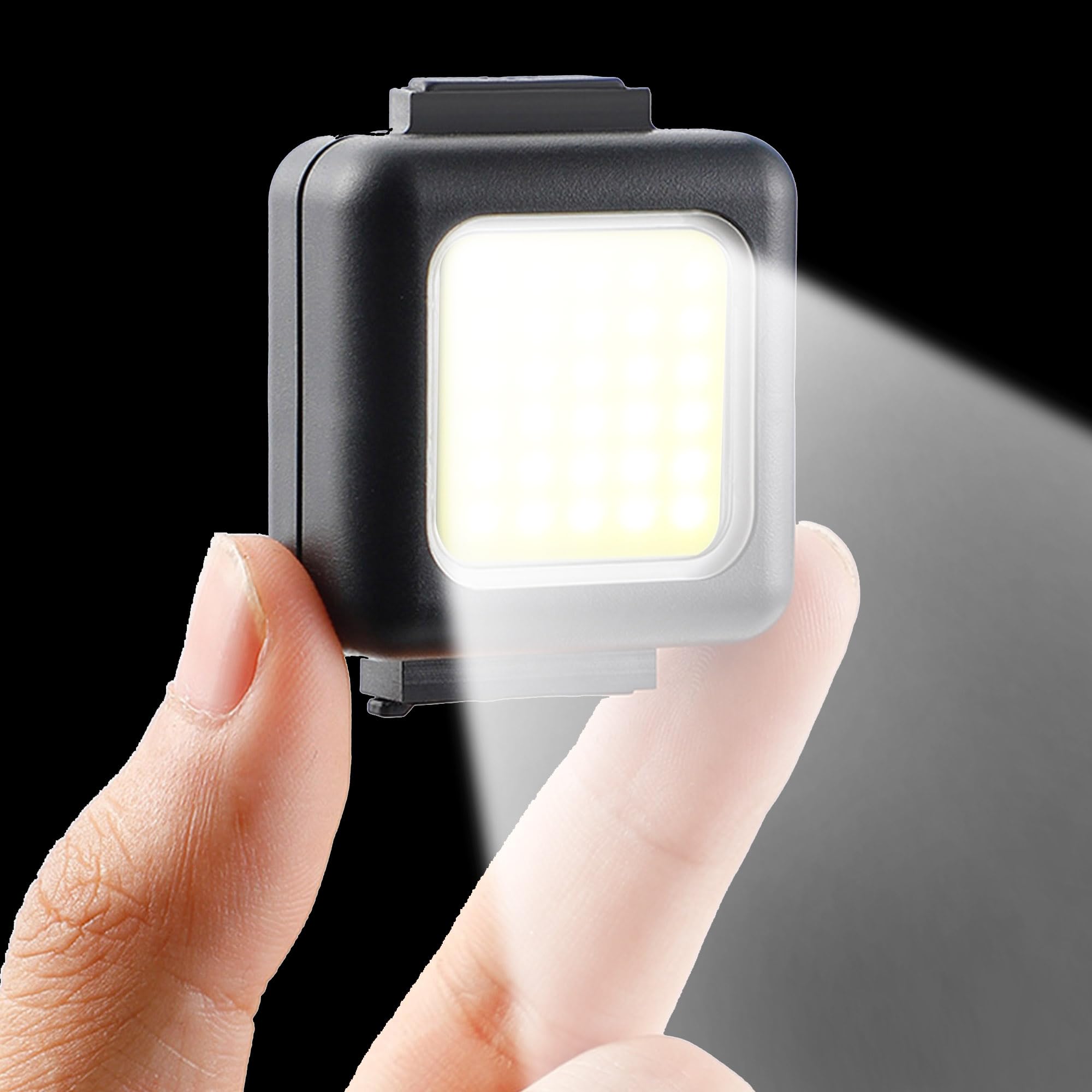 I0DO Shoulder Tactical Vest Light for Police Clip on Nursing/Running Light for Runners Rechargeable Compact Flashlight,Personal Wearable Safety Lights for Walking,Cycling,Kayaking,Fishing