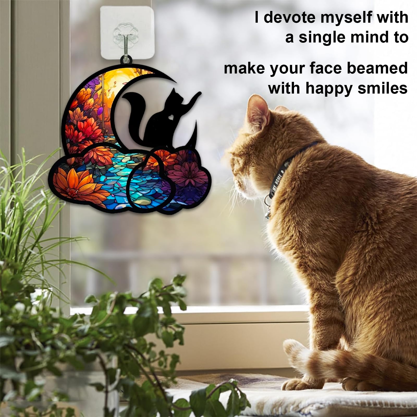 Catturatore Acrilico Per Animali Domestici - Decorazione Colorata Da Appendere, Con Corda E Magnete - Foto 4