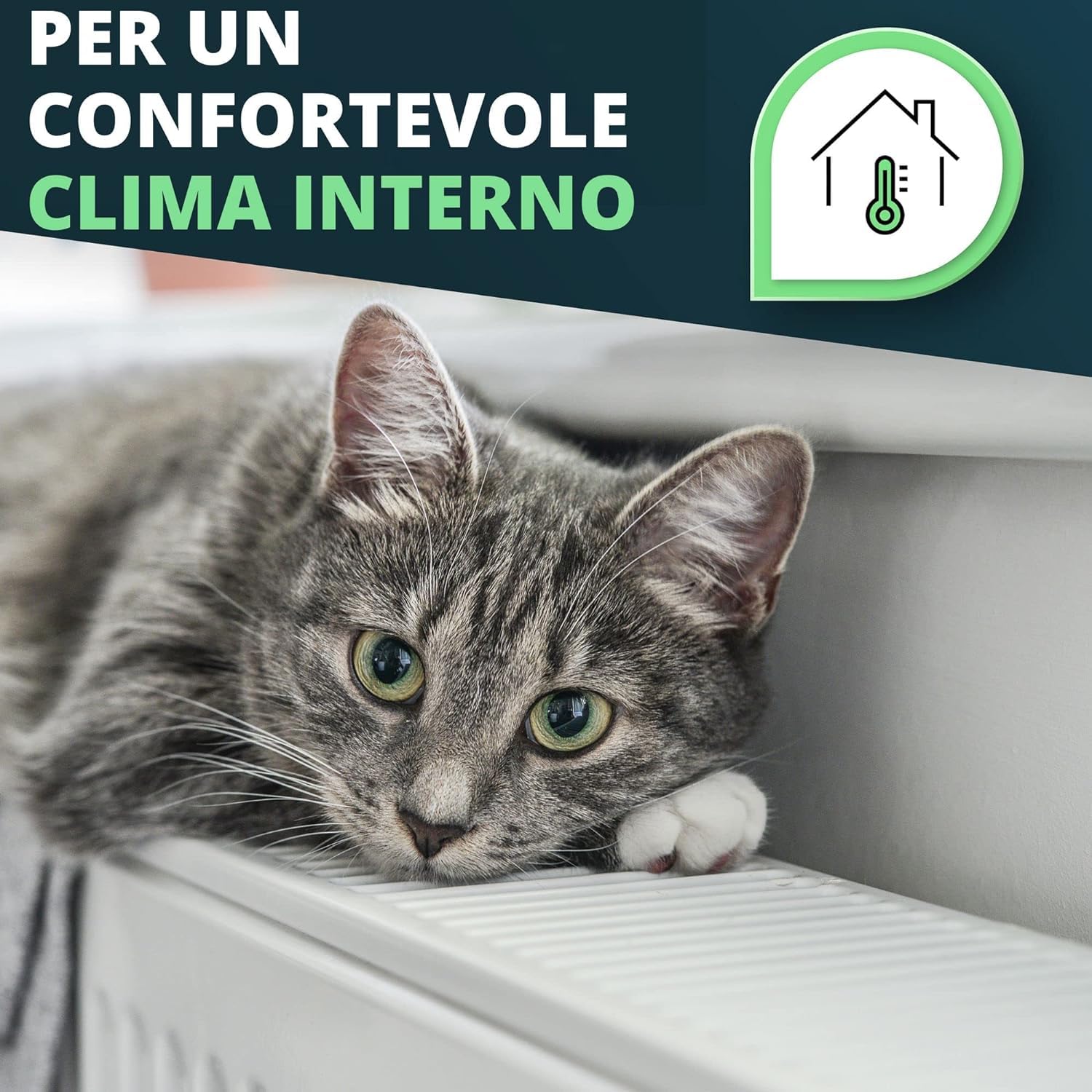 MEISTERSTARK Pulisci Termosifoni Flessibile Lungo 117cm I Spazzola per Pulire Termosifoni senza Graffi I Spazzola Pulizia Caloriferi con Setole di Nylon Flessibili I Per Tutti i Radiatori