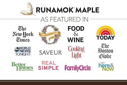 Miniatura 6 de Runamok Caja de Regalo de 3 jarabes de arceBotellas de jarabes de arce añejados en barril + infundidos, de 8.45 onzas líquidas