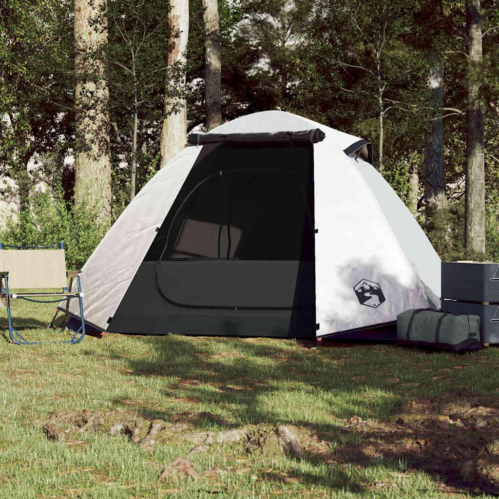 Tenda Da Campeggio 2 Persone Blu Impermeabile A Cupola