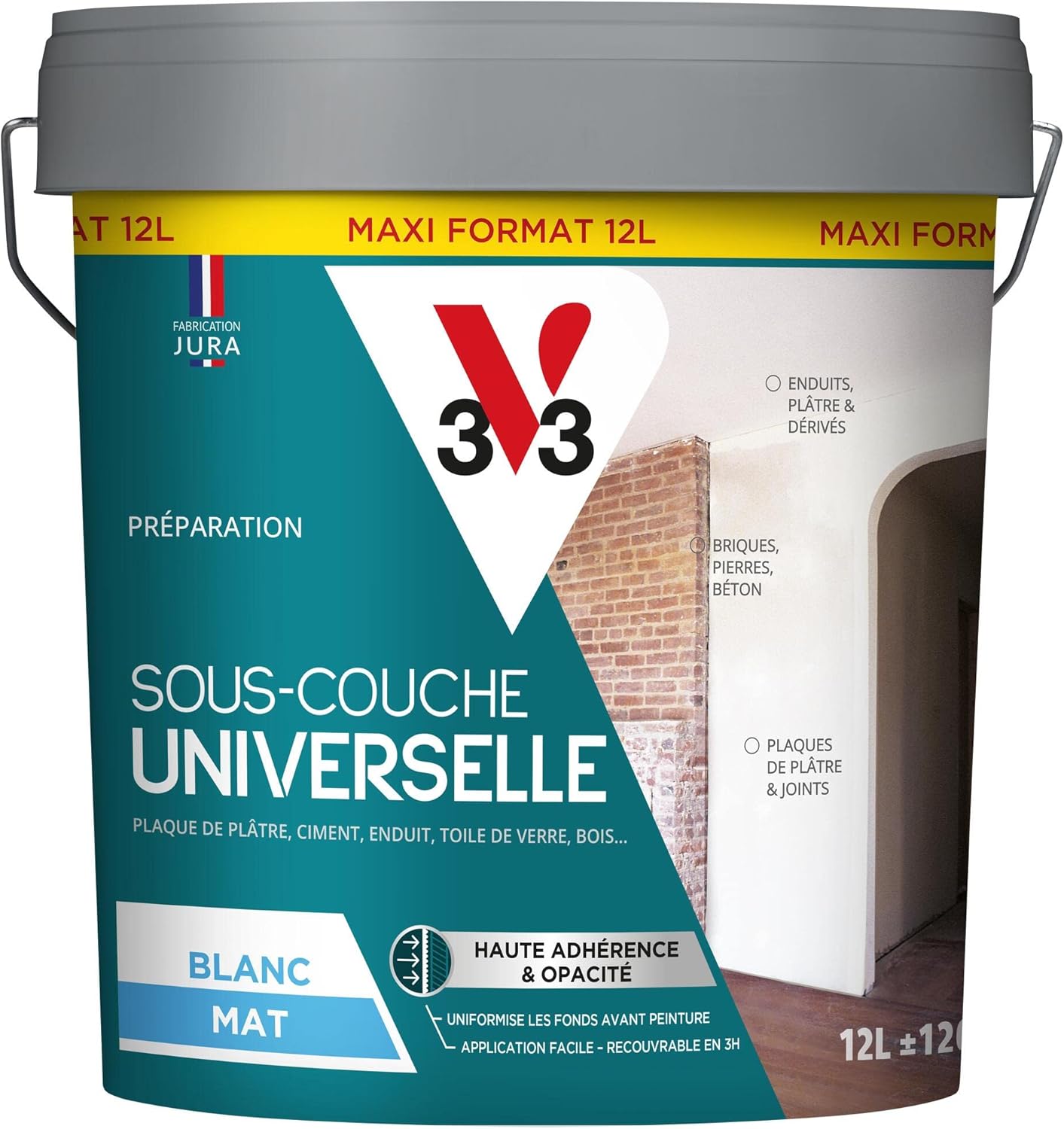 V33 SOUS-COUCHE UNIVERSELLE, Prparation avant peinture et papier peint ...