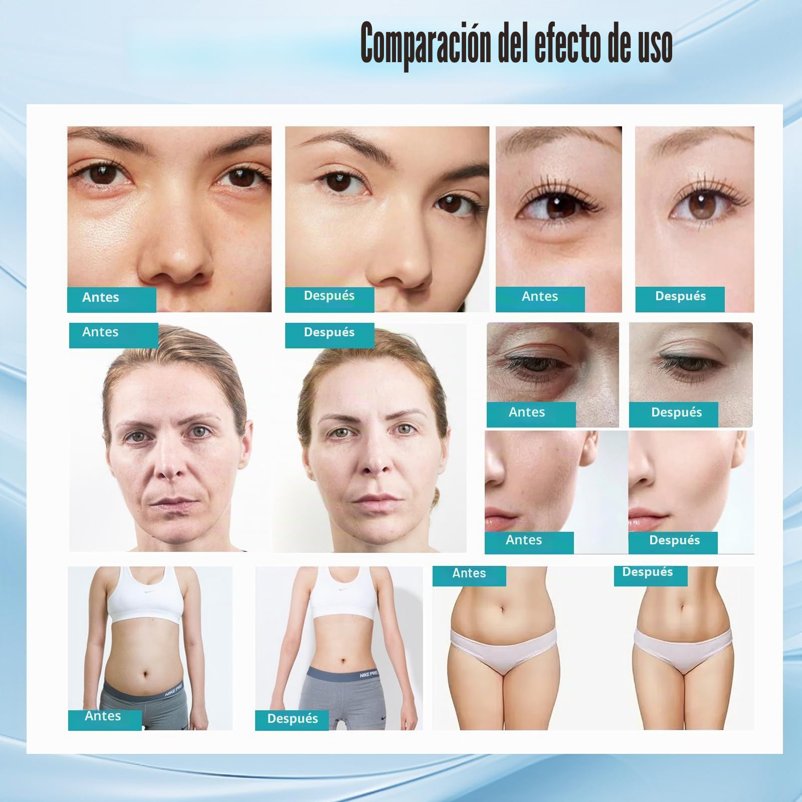 40K Masajeador Anti Celulitis Dispositivo Adelgazante,Lipocavitación Cara y Cuerpo Entero Masajeador Adelgazante Reafirmante,Máquina De Escultura Corporal De Radiofrécuencia 4 en 1,Apriete La Piel