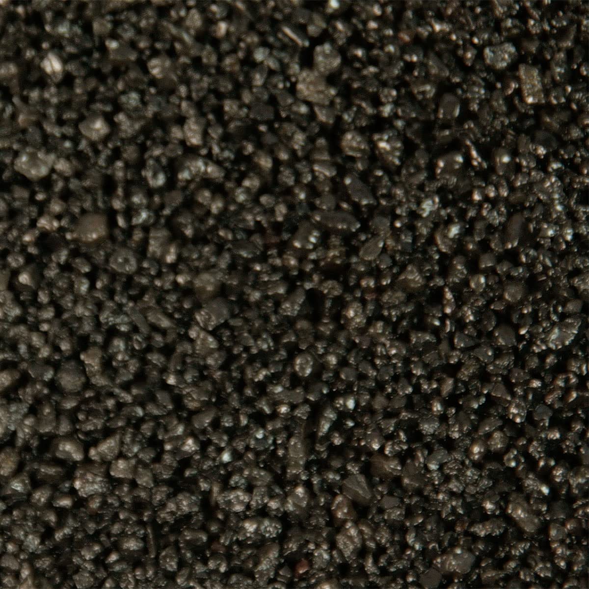 Terralith Buntsteinputz 14kg in anthazit, Sockelputz für Innen und Außen mit Reinacrylat Bindemittel aus Naturstein, 1-2mm Körnung (BSP38)