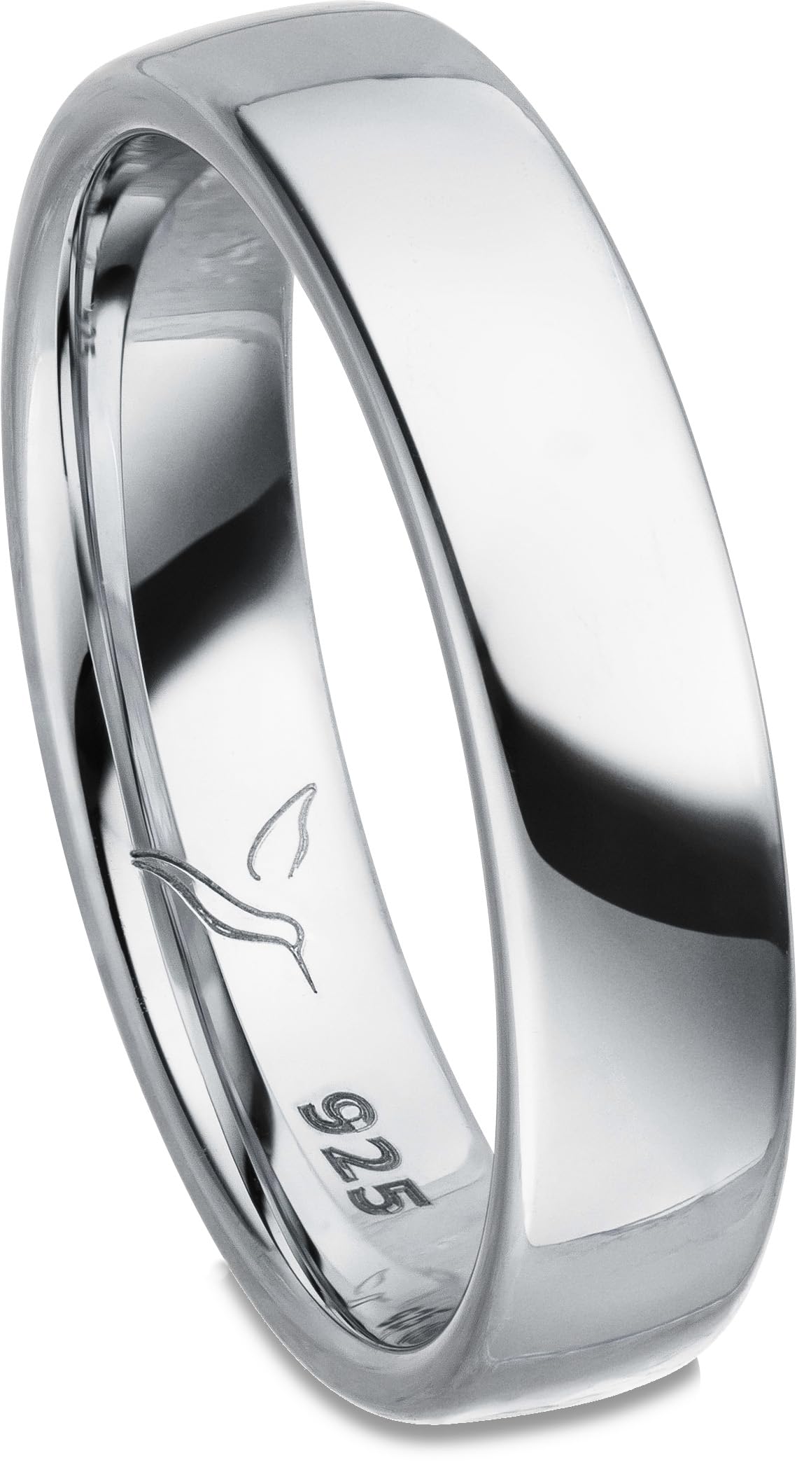 Kolibri Rings Eheringe Set Silber 925 mit 3 Zirkonia in Herz-Form Verschnittfassung | Partnerringe, Trauringe Paarpreis Made In Germany | Inkl. Gratis Gravur + Etui