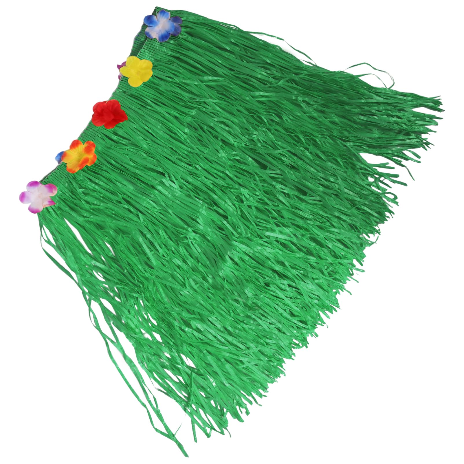 MUCKLILY Hawaiian Grass Skirt Decorations Luau Table Skirt for Tropical Party Decorations