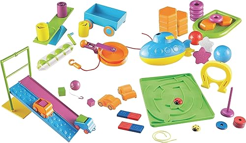 Learning Resources Paquete STEM para aula, 4 juegos de actividades únicos, a partir de 5 años