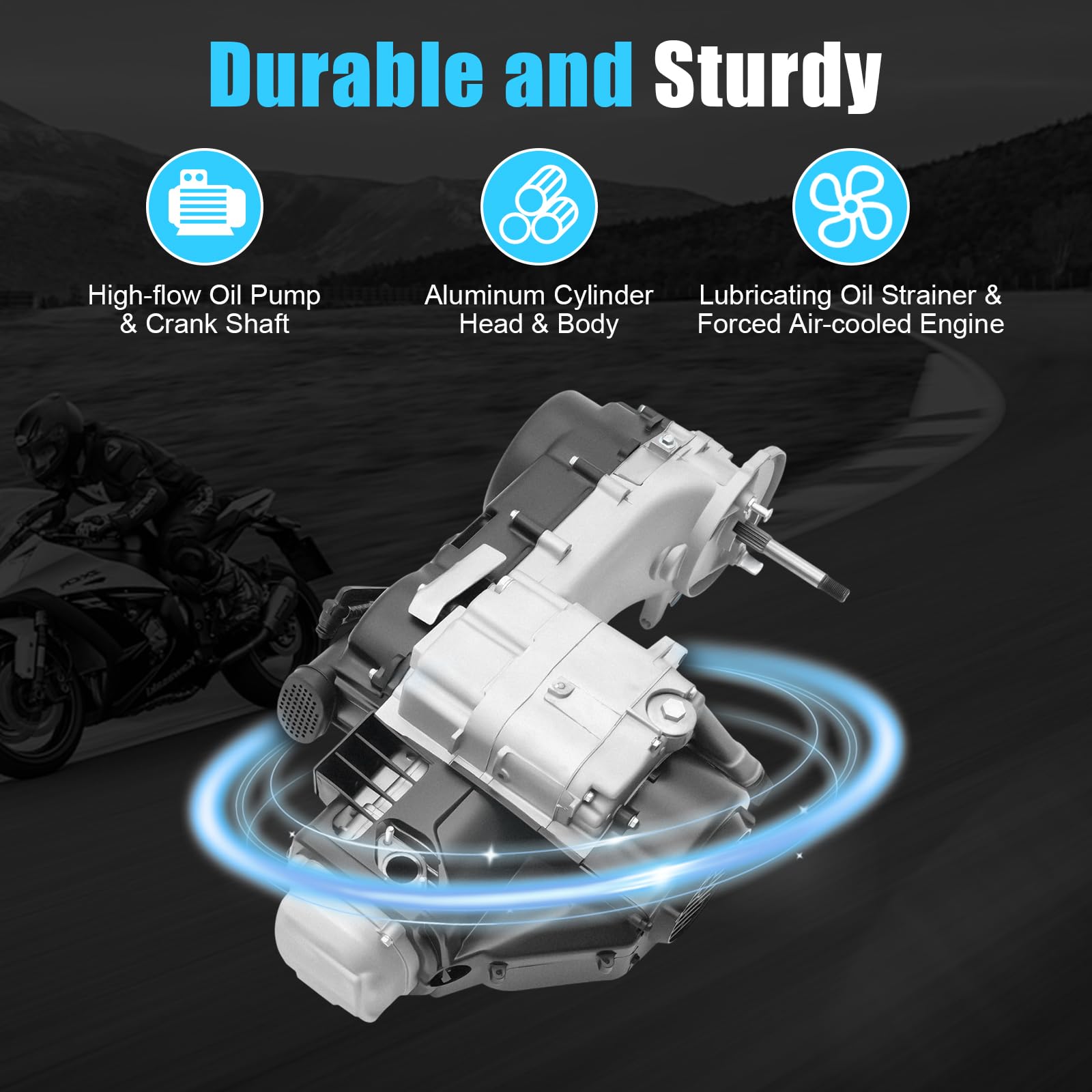 Amazon.co.jp: 150CC エンジン 4ストローク 27.9 cm GY6 エンジン
