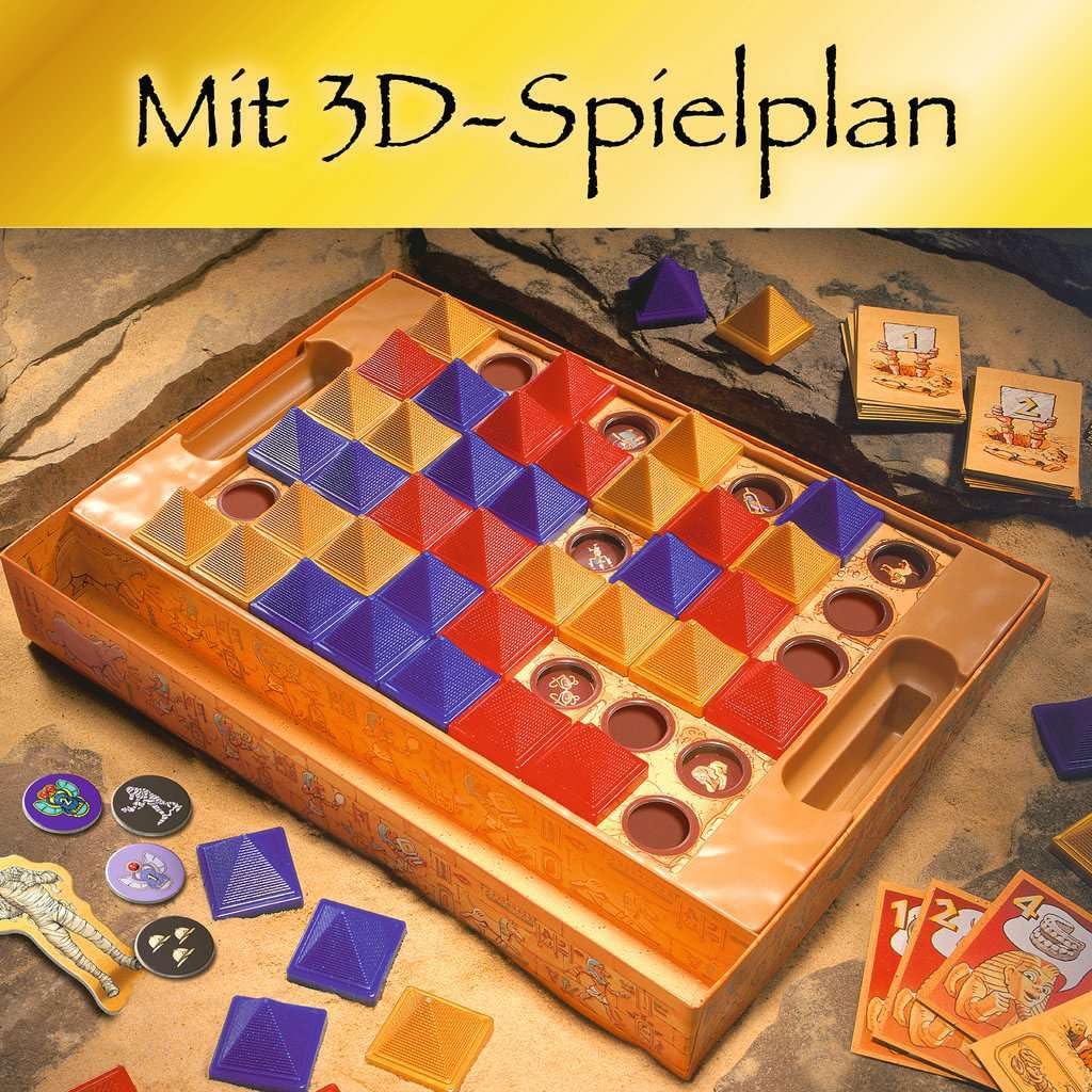 Ravensburger 26656 - The Scattered Pharaoh - Jeu de Plateau pour Toute la Famille, pour Adultes et Enfants à partir de 7 Ans, 1 à 5 Joueurs - À la Recherche de trésors, Les Meilleurs Jeux familiaux