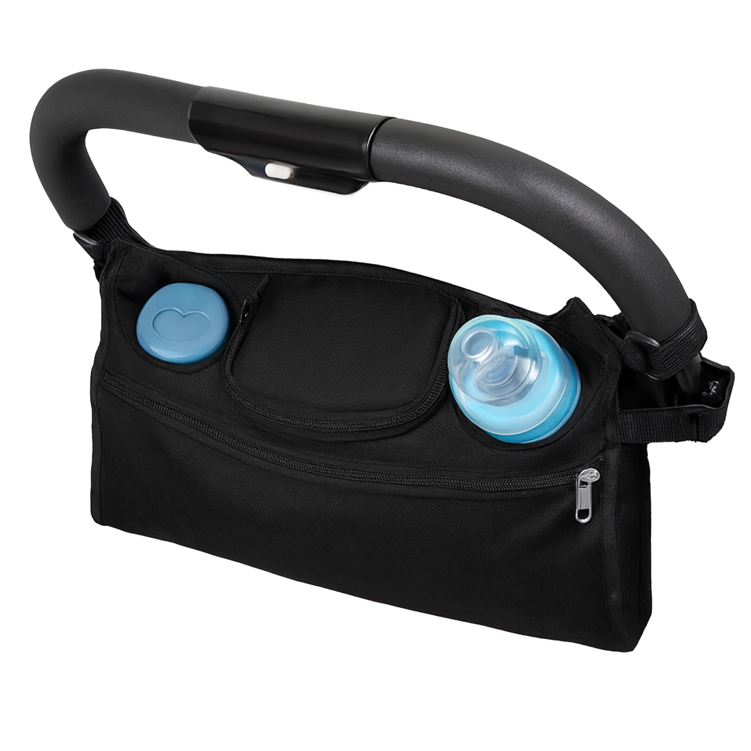 Generico Borsa Passeggino Universale – Organizer Passeggino Impermeabile, con Multitasche e Scomparto per Biberon