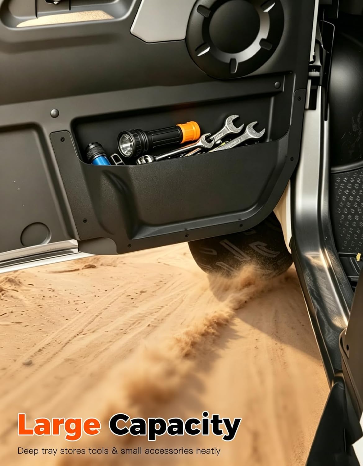 Front Door Pockets for Yamaha Wolverine RMAX4 RMAX2 1000
