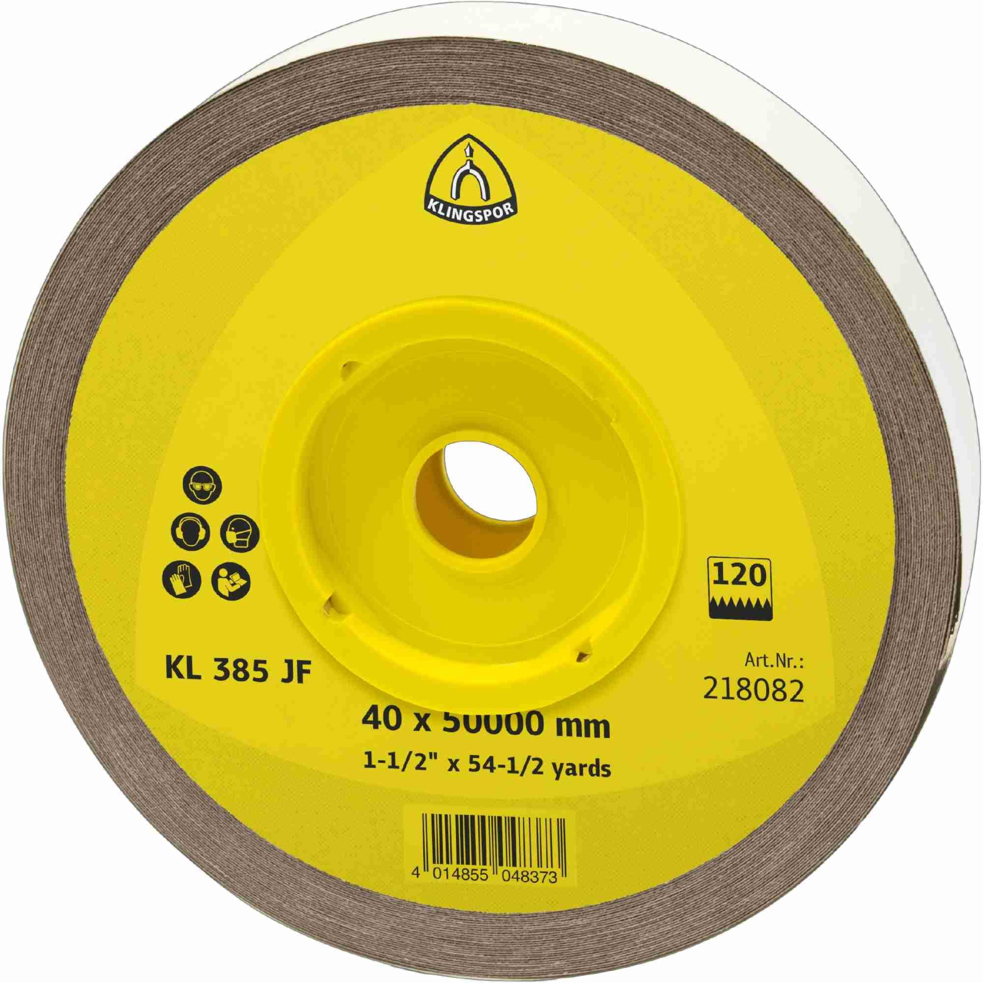KL 385 JF Schleifrolle, 50 x 50000 mm Korn 400 Art.: 218107