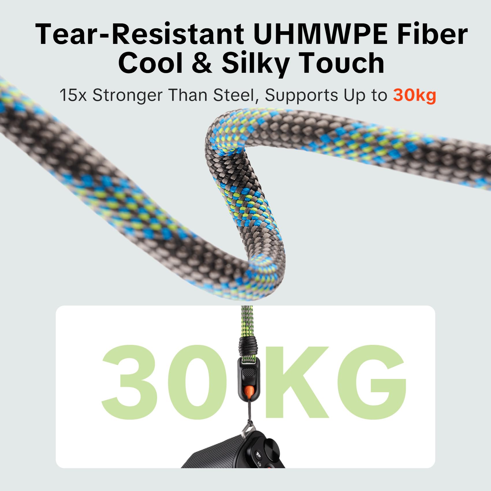 PGYTECH Kameragurt Slim Verstellbarer Schnellverschluss-Schultergurt 820-1360mm Leichter Haltegurt für System/Kompakt/Instax/Digitalkameras, Outdoor Stil