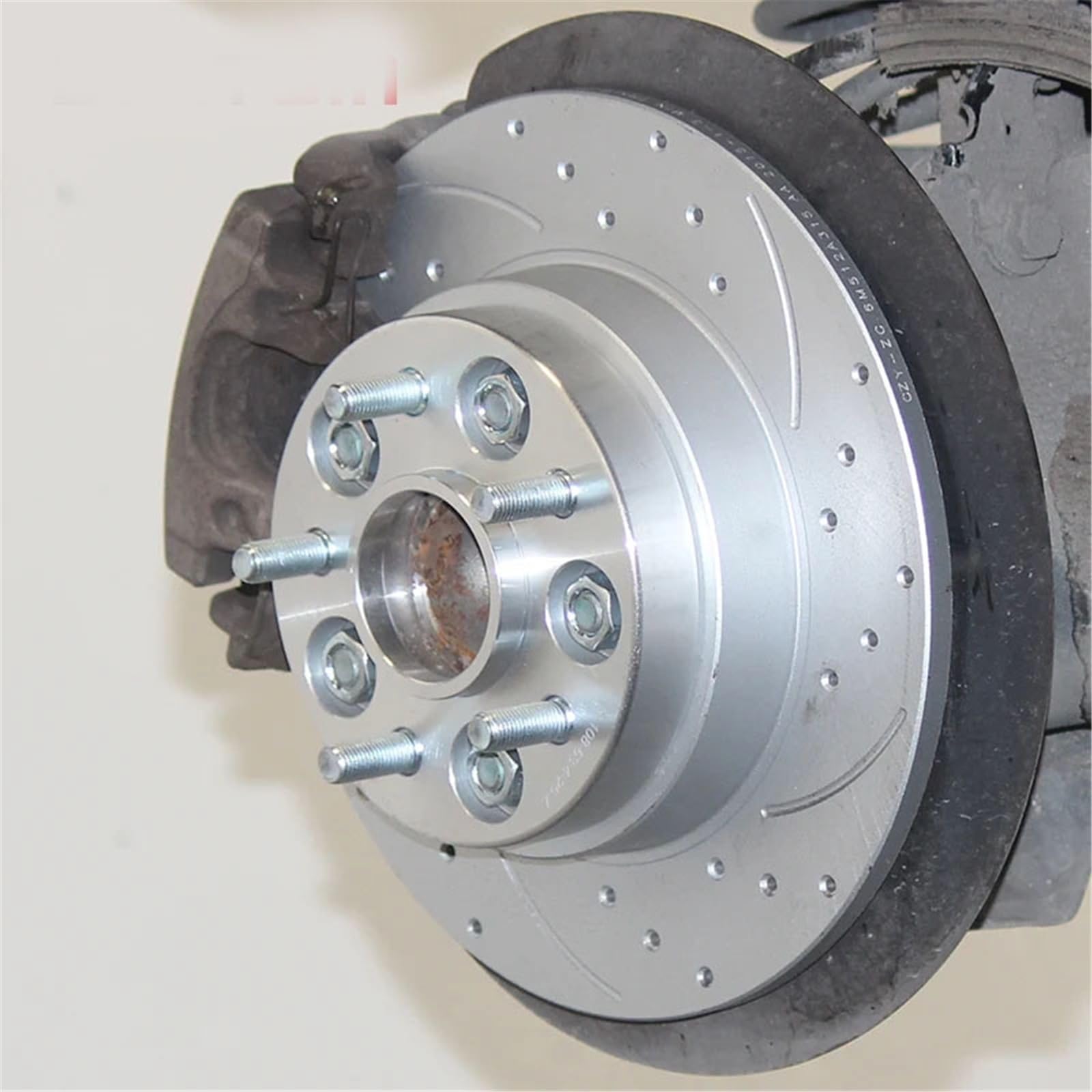 Separador de llantas​​ Compatible con Tesla Para Roadster 2 unidades PCD 5x110 65,1 mm M12x1,5 Adaptador espaciador rueda con juntas buje rueda ensanchadas modificadas Reemplazo