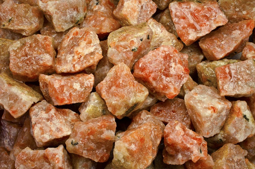 Fantasia Materials: 2 lbs Sunstone Rough Stones from India