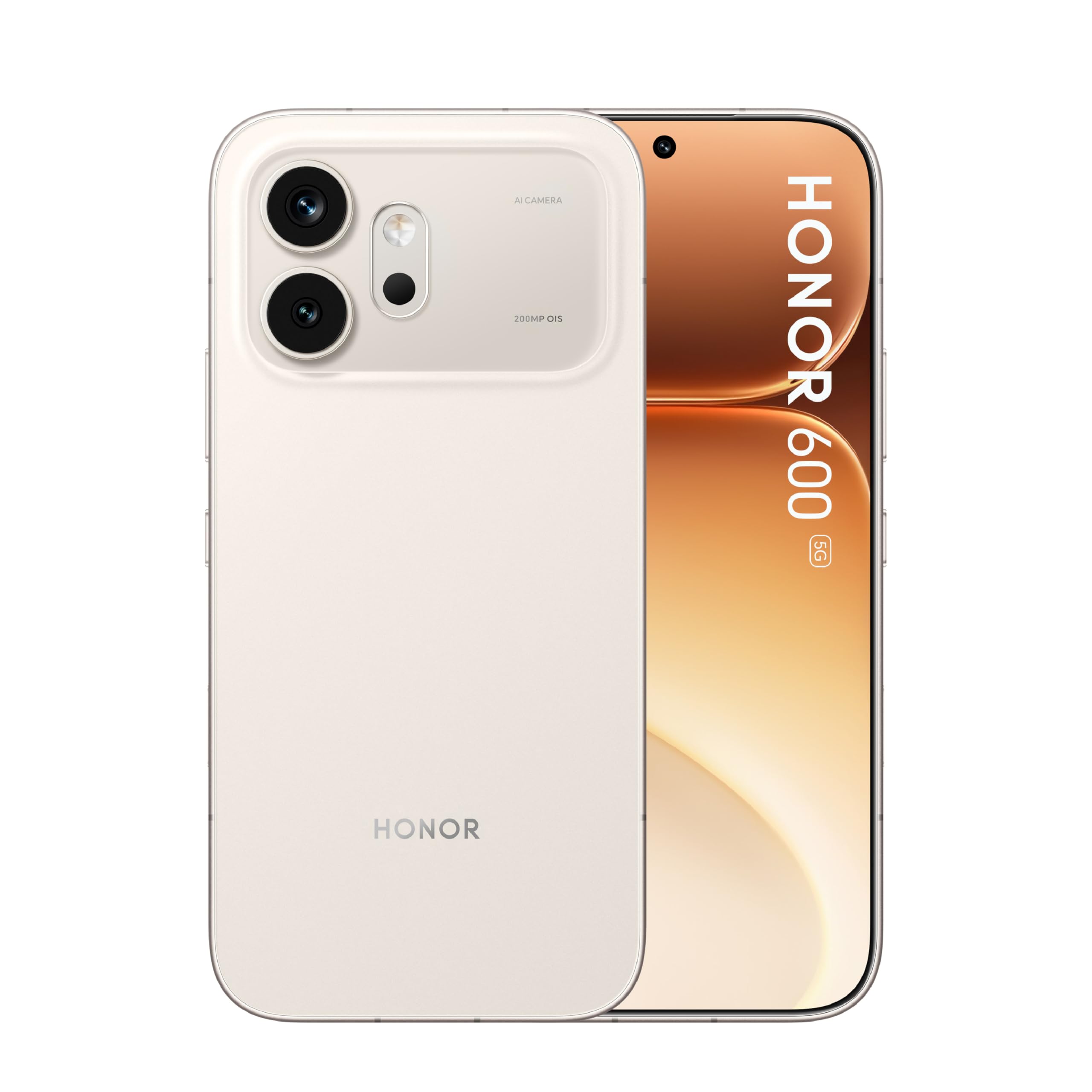 HONOR 600 (8/256GB) GOLD+EARBUDS S8 WHITE
