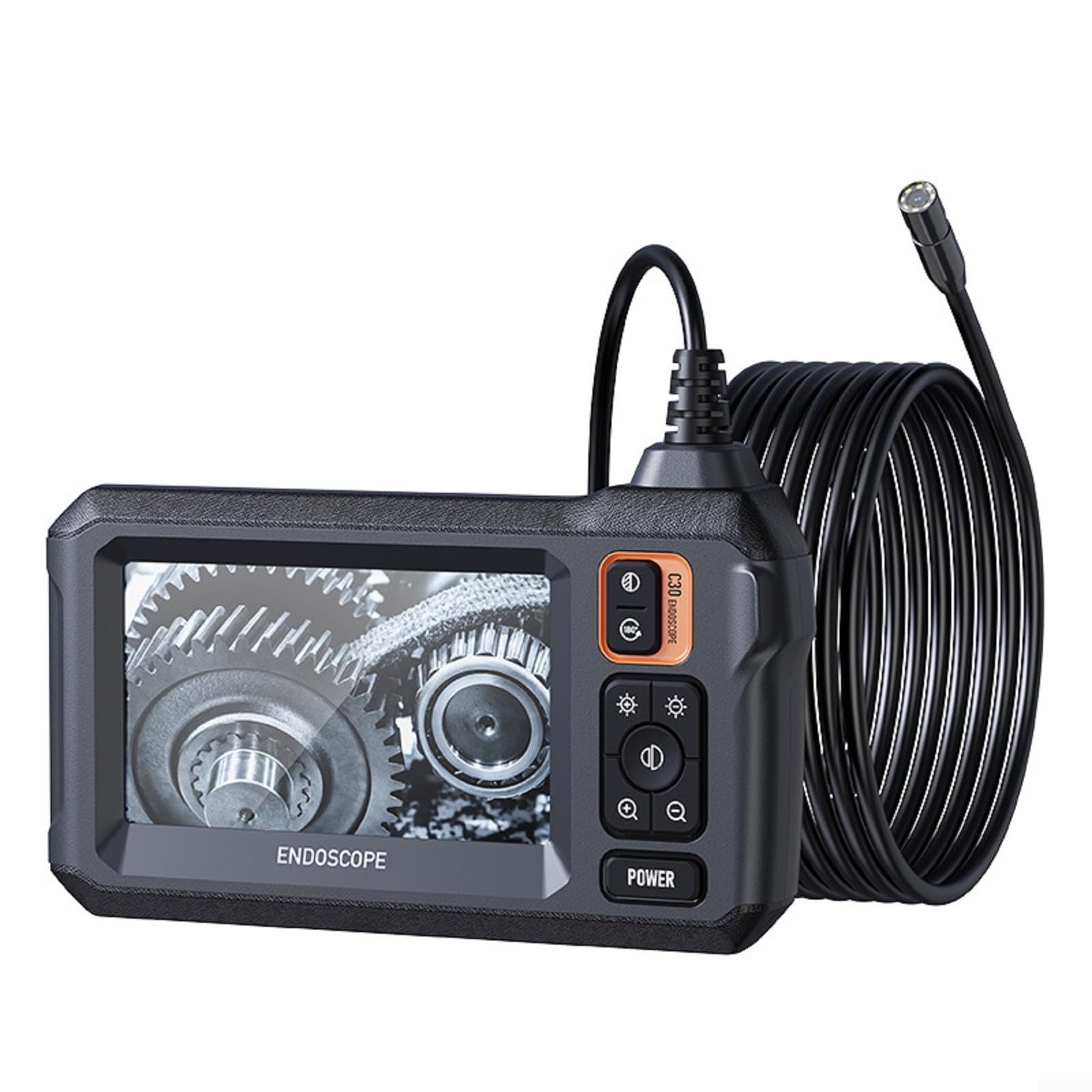 Boreskop 8mm Sonde 5m Kabel mit 8 LED Lichtern