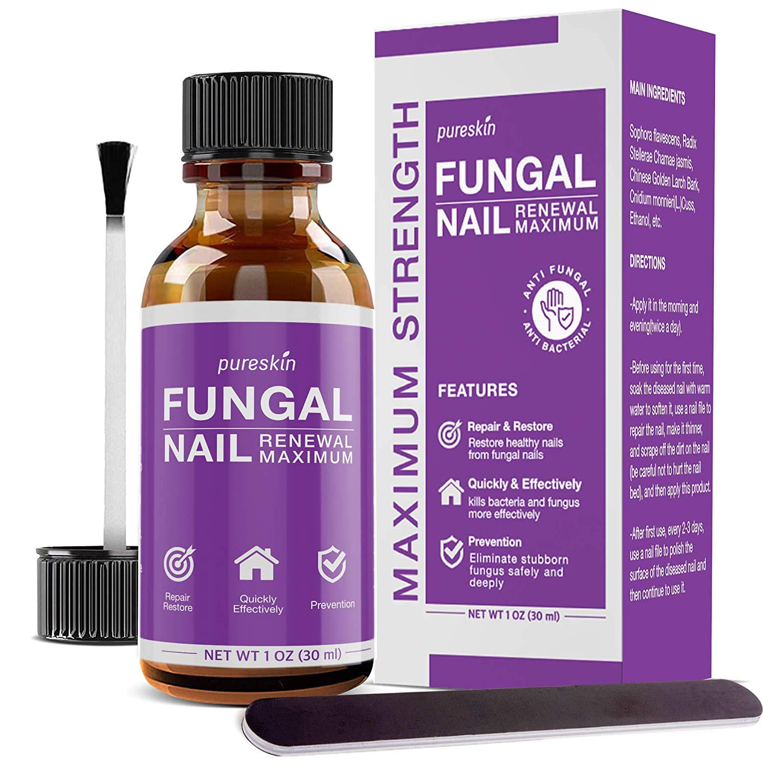 Buy pureskin Fungal Nail Renewal Maximum Strength Nail Fungus