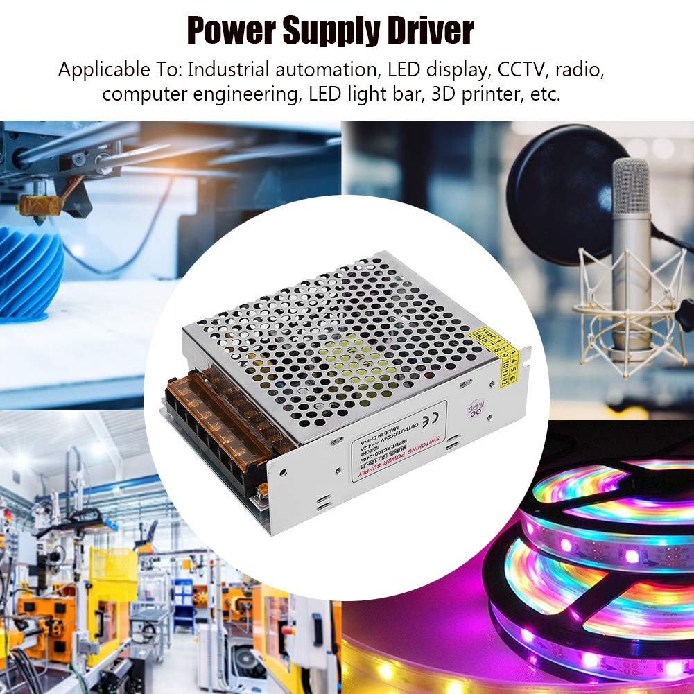 Amazon.co.jp: DC24V出力スイッチ 電源ドライバー アルミニウム合金