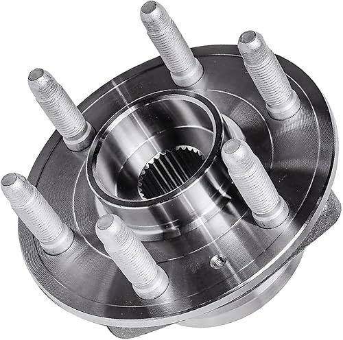 Miniatura 6 de Detroit Axle - 2 cubos de rodamiento de rueda para Cadillac SRX 2010-2016, Saab 9-4X 2011, rodamientos de rueda delantera o trasera y conjunto de