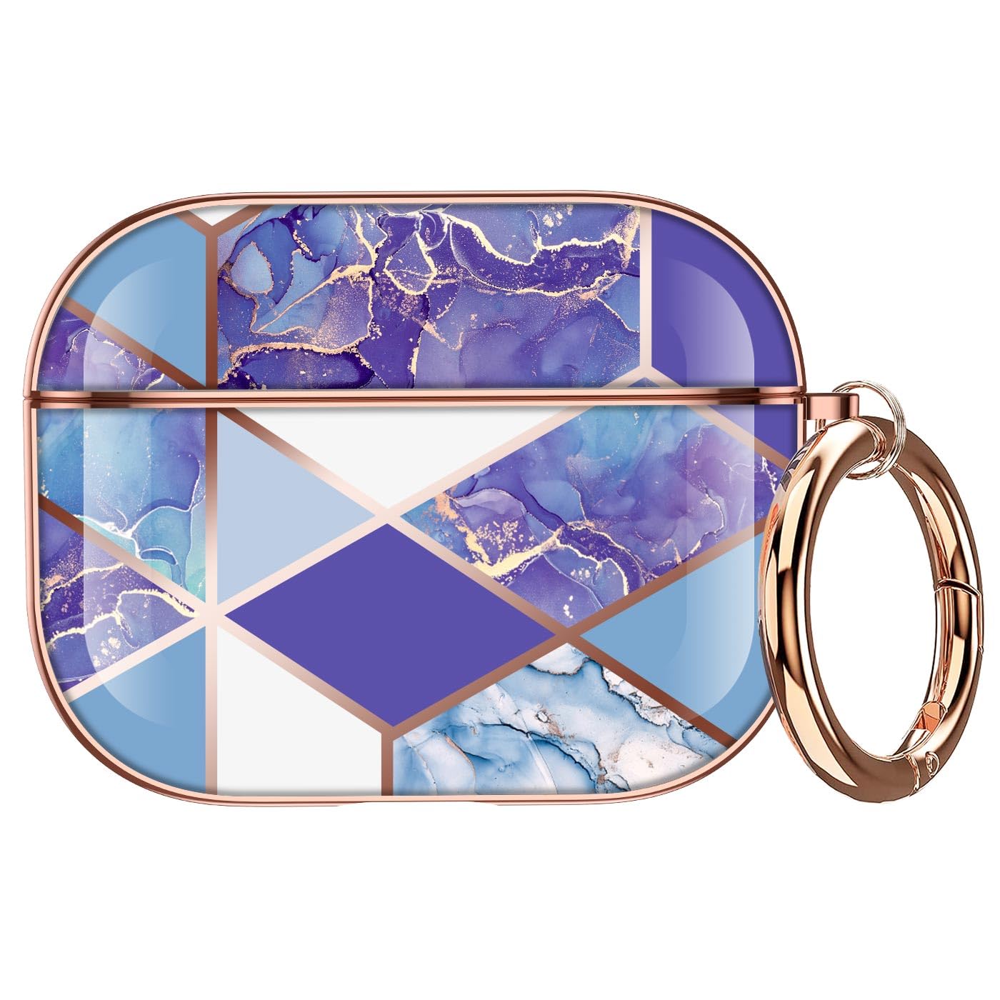 Maxjoy for AirPods Pro 2 Case, Generation Cover Compatible Apple AirPods Pro 2nd Charging Case,Blue White