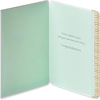 Vista 2 de Papyrus Nueva tarjeta de bebé (Sweet Wishes)