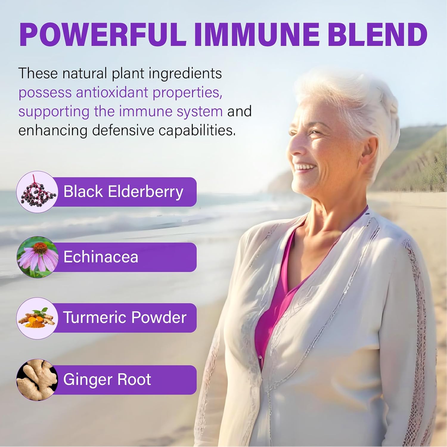 Womens Multivitamin Gummy 50 and Over - Chewable Multi Vitamin A, C, D3, E, K2 & B Complex, Folate, Biotin, Calcium, Magnesium - Support Energy, Immune & Over-All Health - Image 4