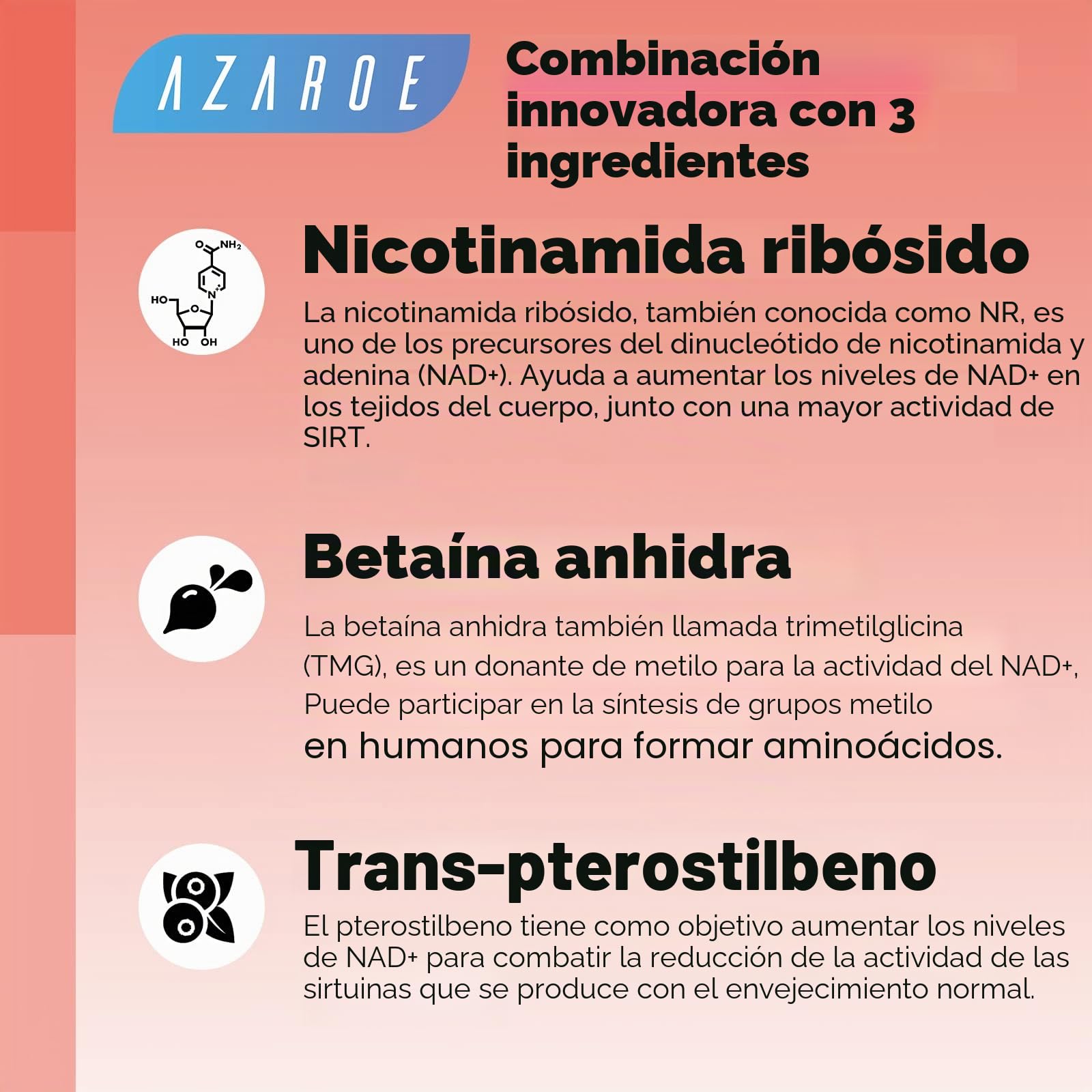 Liposomal Nicotinamida Ribósido 2000mg con TMG & Pterostilbeno | MáS Eficiente Que NMN, Potencia Nad+ (60 Unidad (Paquete de 4))