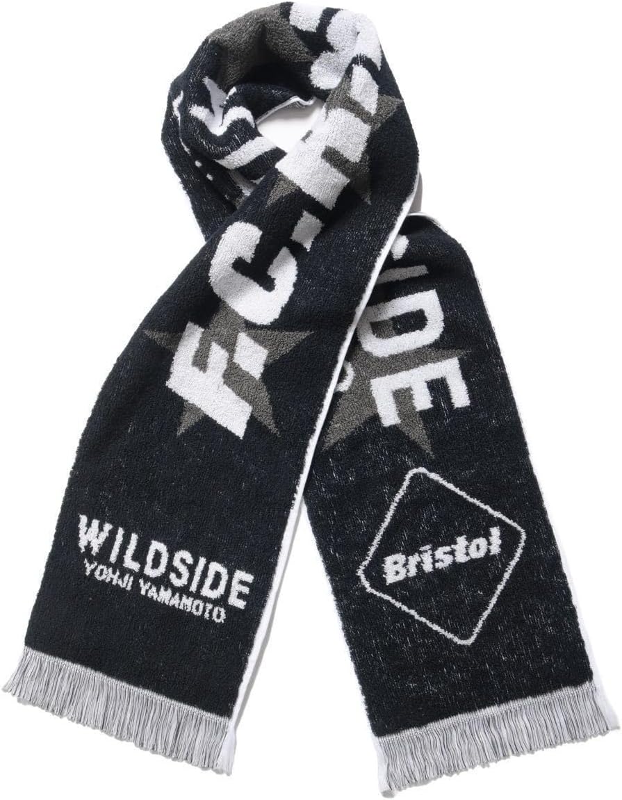 FCRB タオルマフラー　レアルブリストル　ヨウジヤマモト　コラボ F.C.Real Bristol×WILDSIDE YOHJI YAMAMOTOマフラーFCRBマフラー