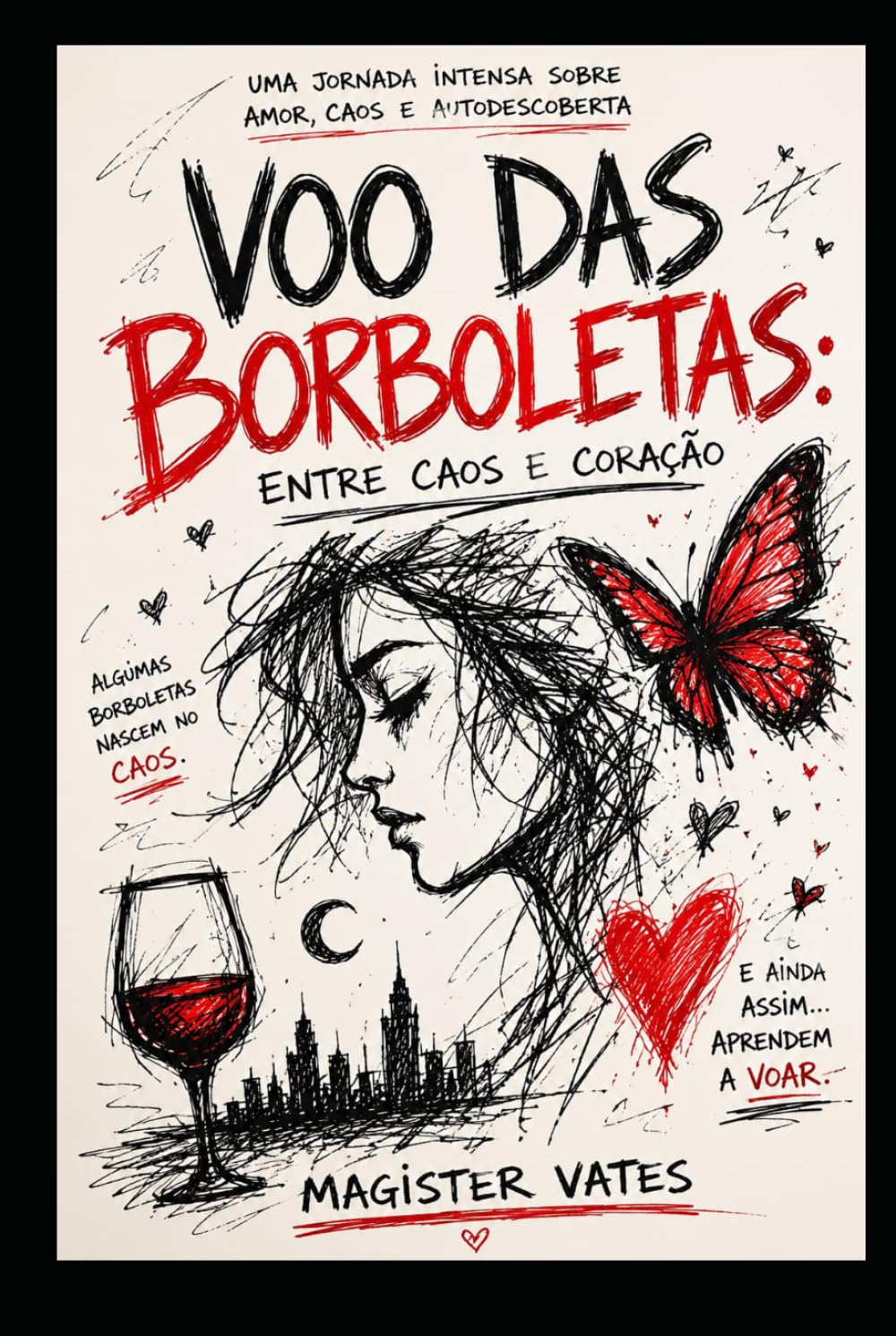 Voo Das Borboletas : Entre Caos e Coração: Uma Jornada Intensa Sobre Amor , Caos e Autodescoberta