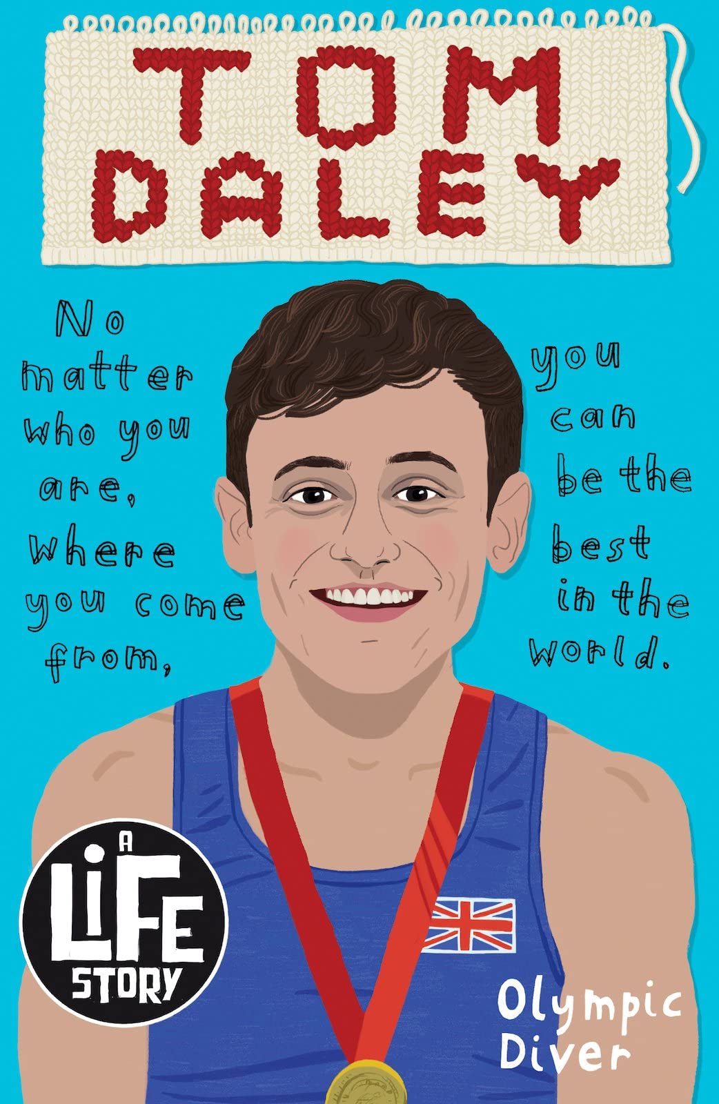 A Life Story Tom Daley, Sarah Papworth, New, Paperback
