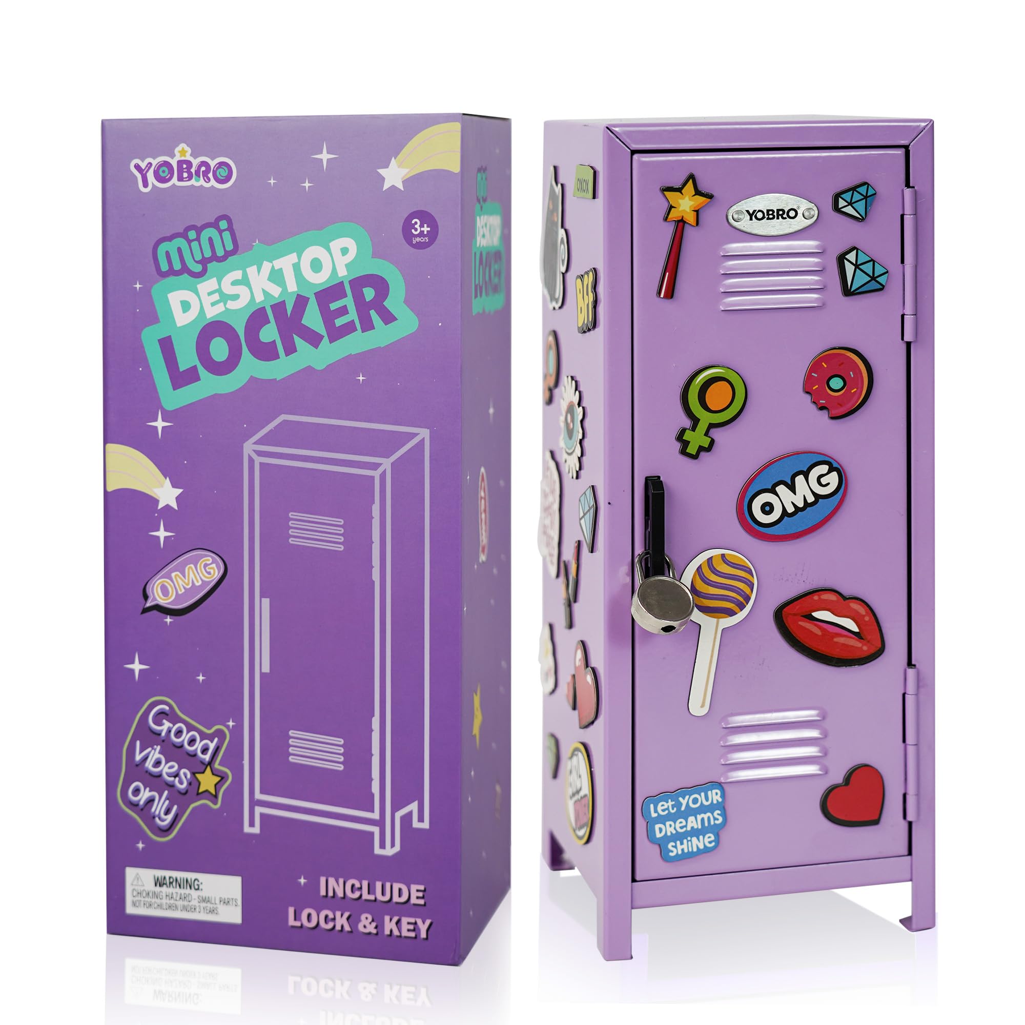 Amazon.co.jp: YOBRO ミニロッカー ロックとキー2個付き 24個 磁気