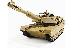 Remote Control Tank, RC Battle Tank, RC US M1A2 Abrams Army Tank Toy