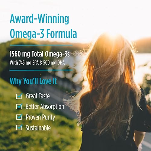 Miniatura 6 de Omega 3 de Nordic Naturals fomenta la cognición salud cardíaca y el sistema inmunológico 1686 16 onza Natural 1 1
