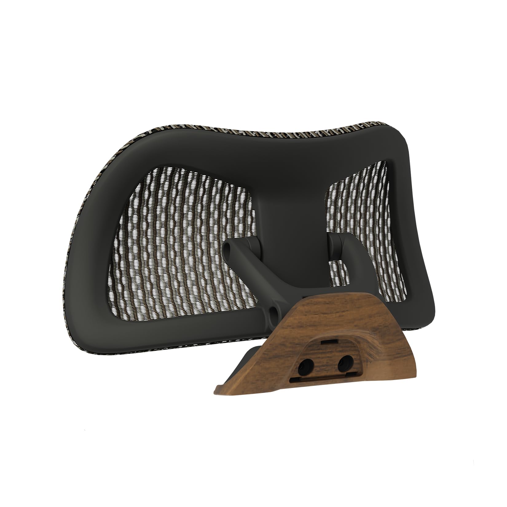 ELABEST X100 Headrest, Nylon Headrest with 3-D Adjustment (Coffee Break)