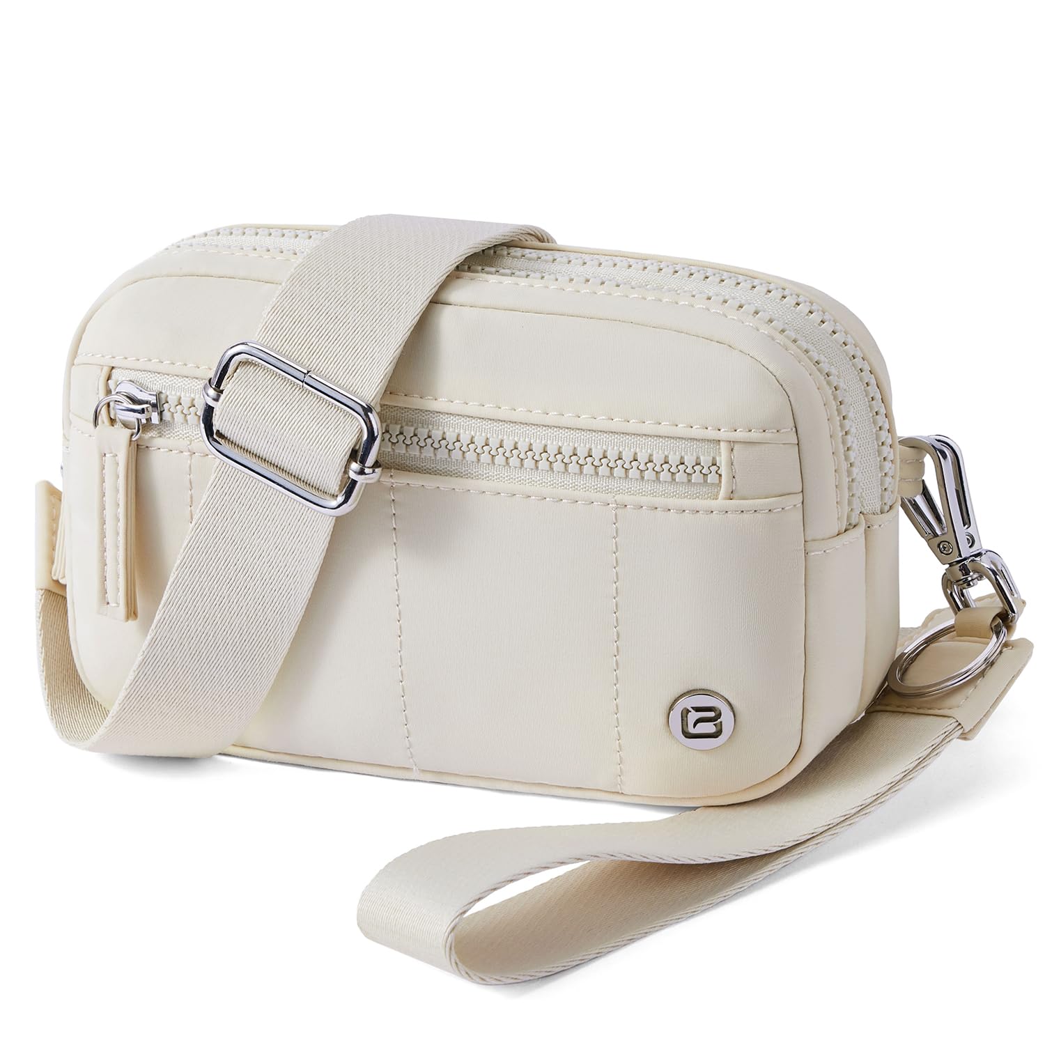 POIUGOYA Small Nylon Crossbody Bags for Women, RFID Wristlet Wallets