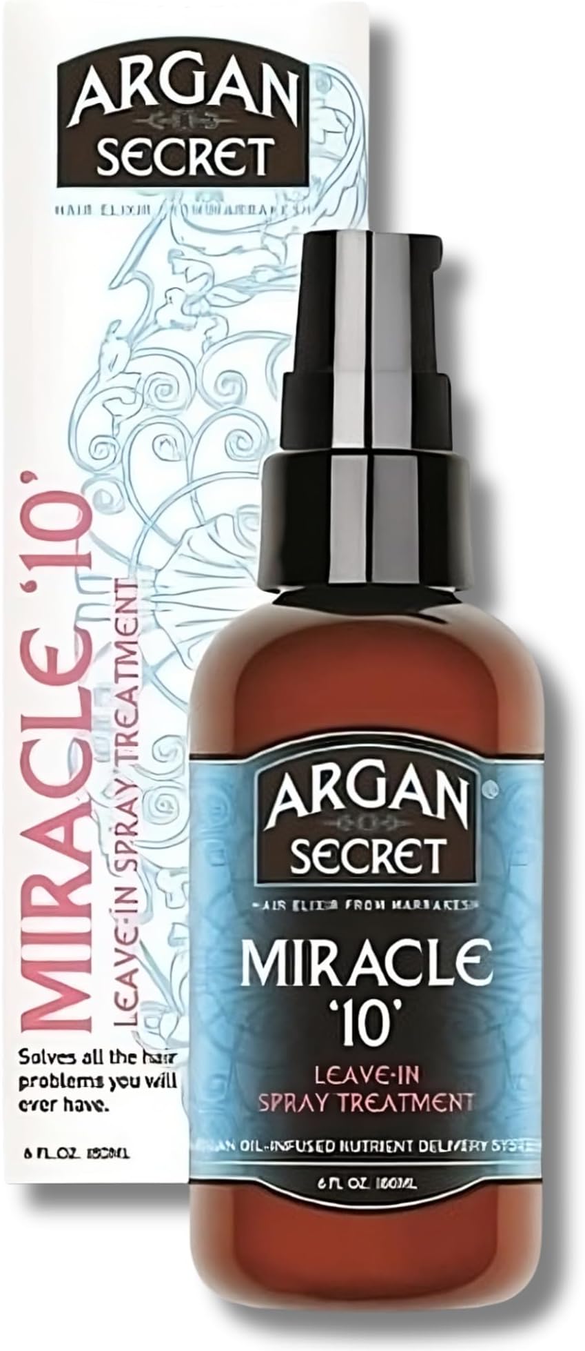 Argan Secret Miracle 10 (Bigger Size Better Value 180mls )