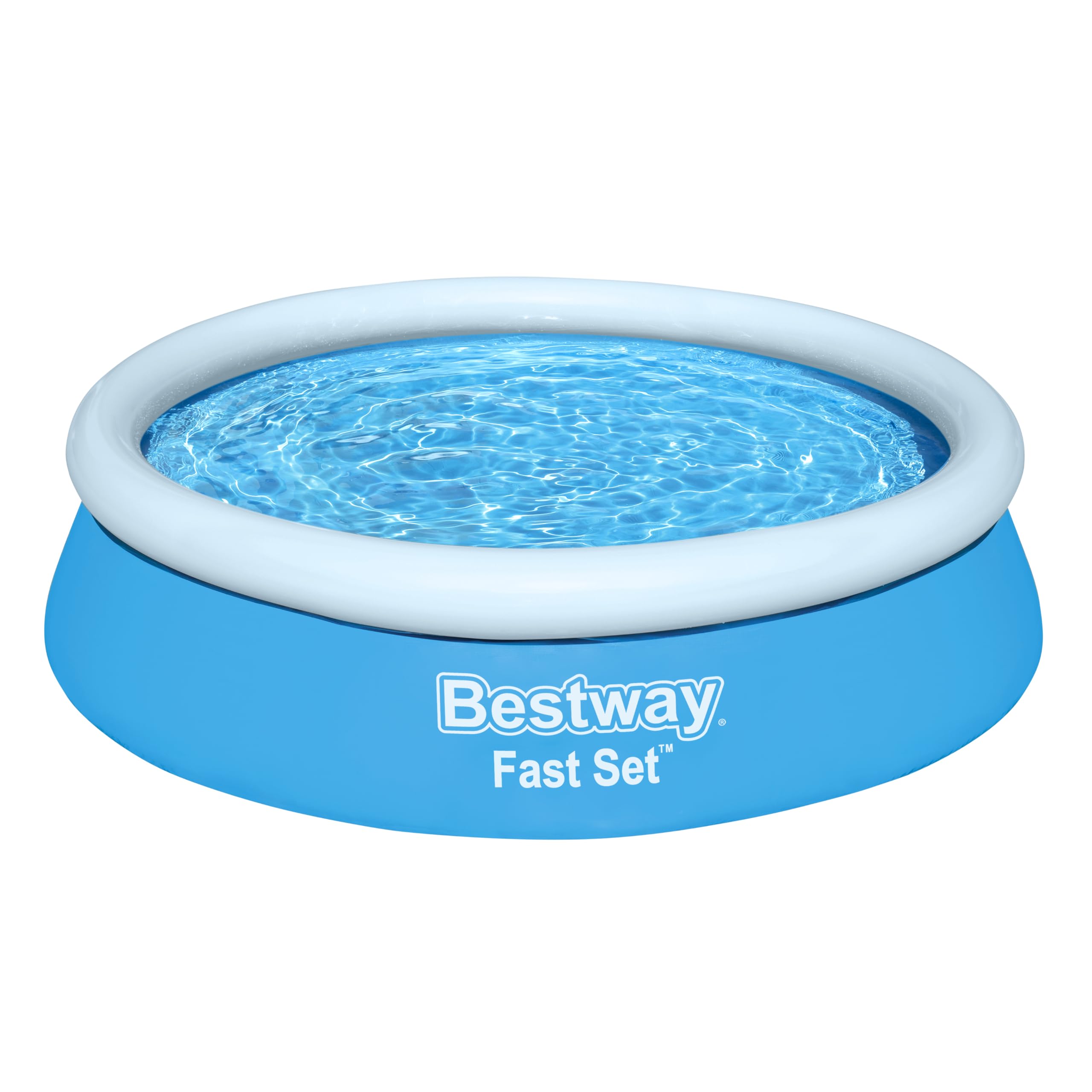 Bestway 57392-​7 Piscina gonfiabile ad anello autoportante Fast Set da 183x51 cm