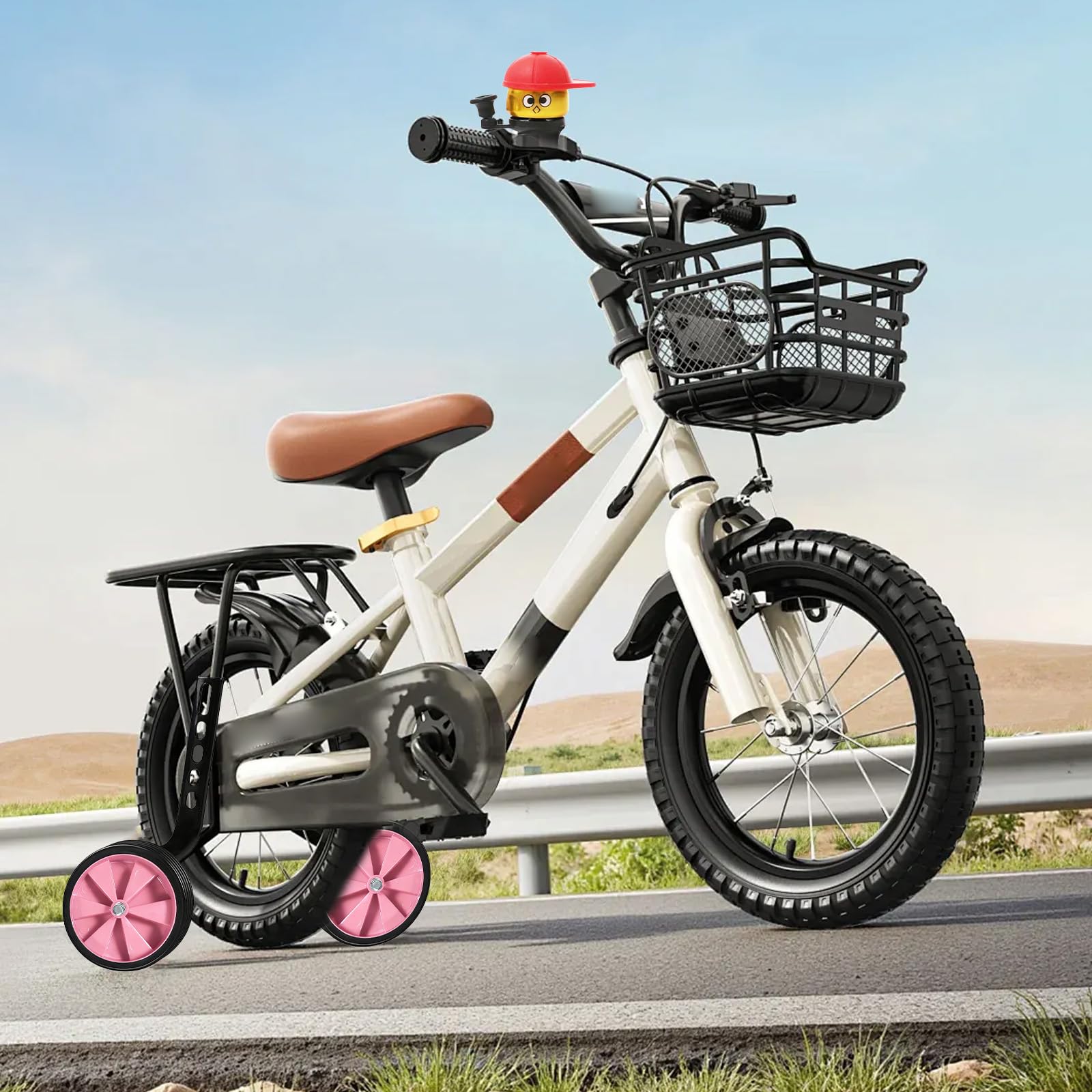 Ruote di Supporto Regolabili per Biciclette 12-20 Pollici