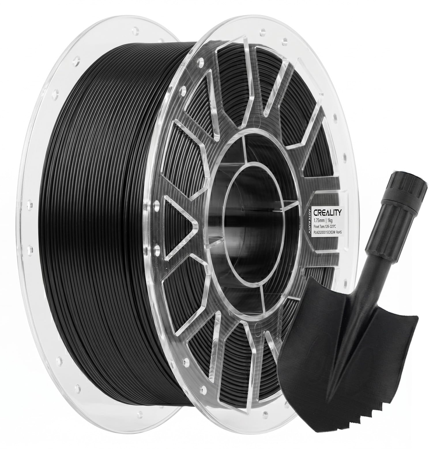 Creality ASA 3D Printer Filament 1.75mm, 1kg(2.2lbs)/Spool – UV & High-Heat Resistant, Weather Resistant, Dimensional Accuracy ±0.03mm, Ideal for 3D