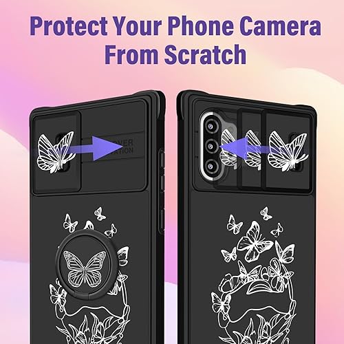 Miniatura 4 de para Samsung Galaxy Note 10 Plus Funda para Teléfono - Linda Cubierta de Mariposa para Mujeres y Niñas, Diseño Estético para Niña Linda, Mariposa