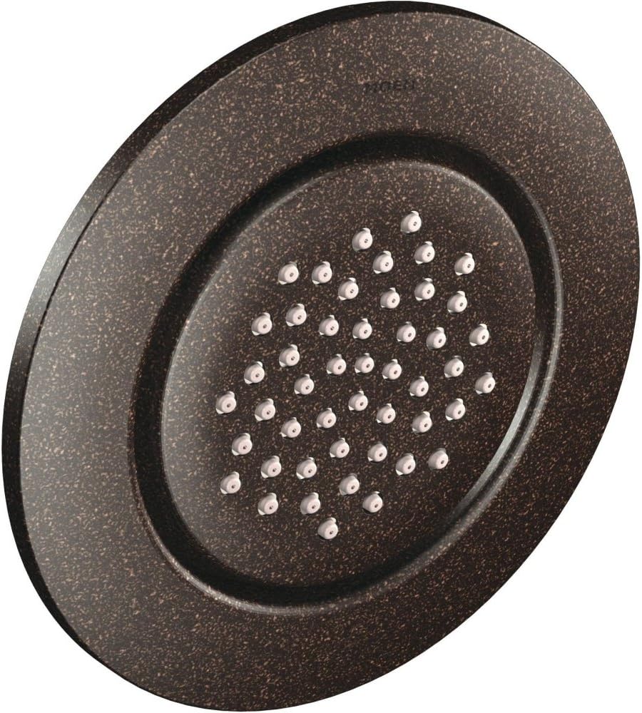 Moen TS1322BG Mosaic Mosaic Round Single-Function Body Spray, Valve Required, Brushed Gold