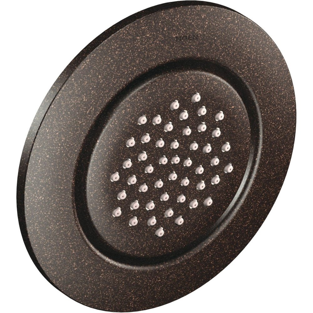 Moen TS1322ORB Mosaic Round Single-Function Body Spray, Valve Required, Oil Rubbed Bronze