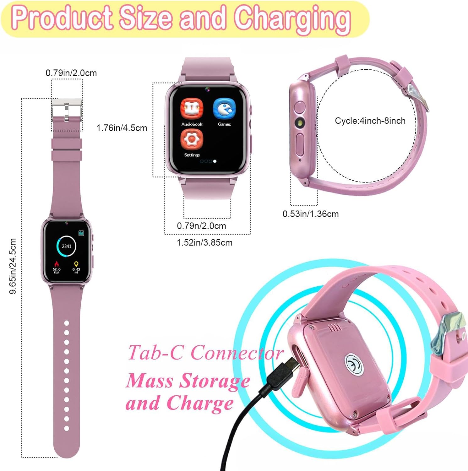 Smartwatch Infantil Rosa: Review Testado por 7 Dias com 26 Jogos