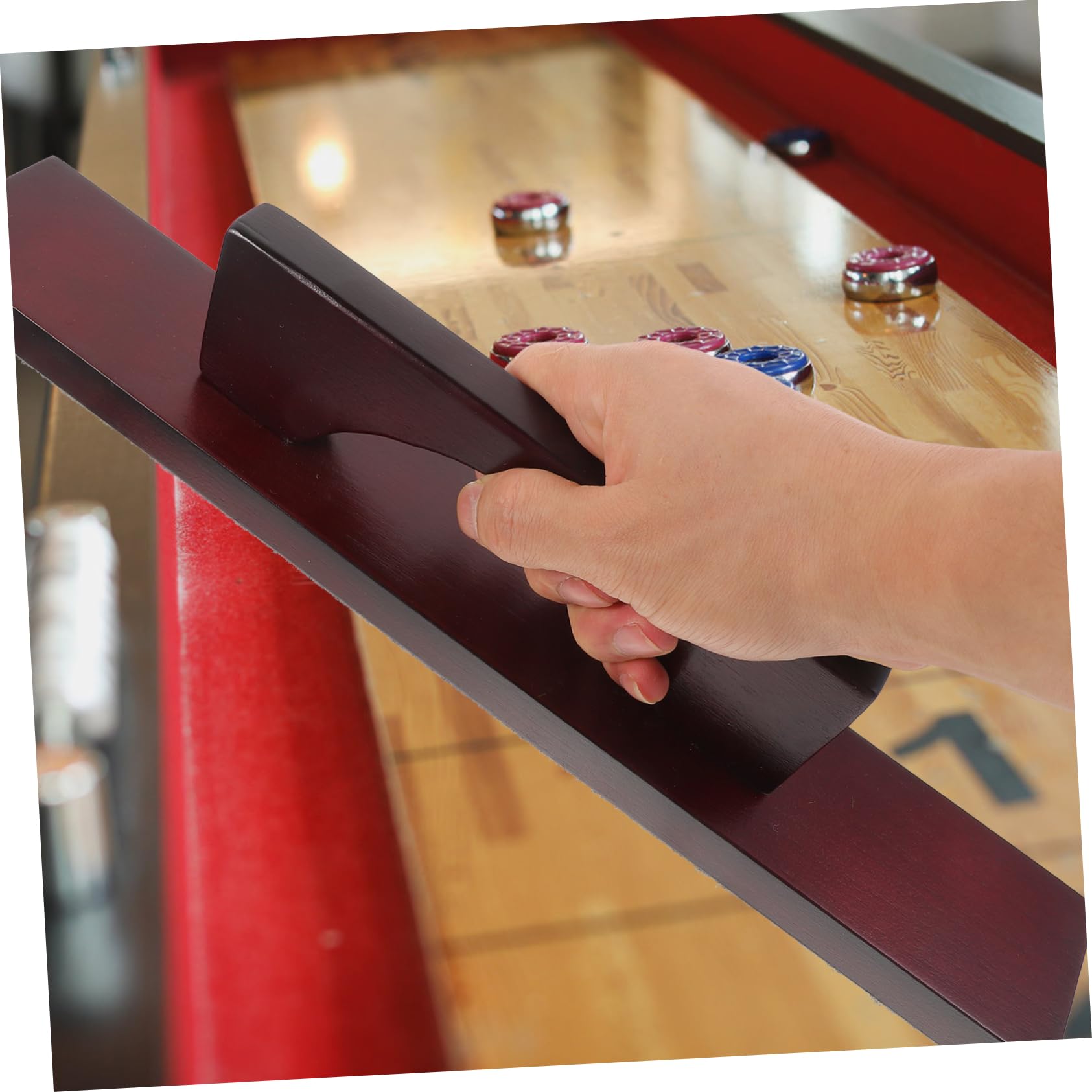 Kisangel Bürste Für Shuffleboard Tisch Polyesterfaser Holz Shuffleboard Zubehör Shuffleboard Pucks Bürste Shuffleboard Reinigungsbürste