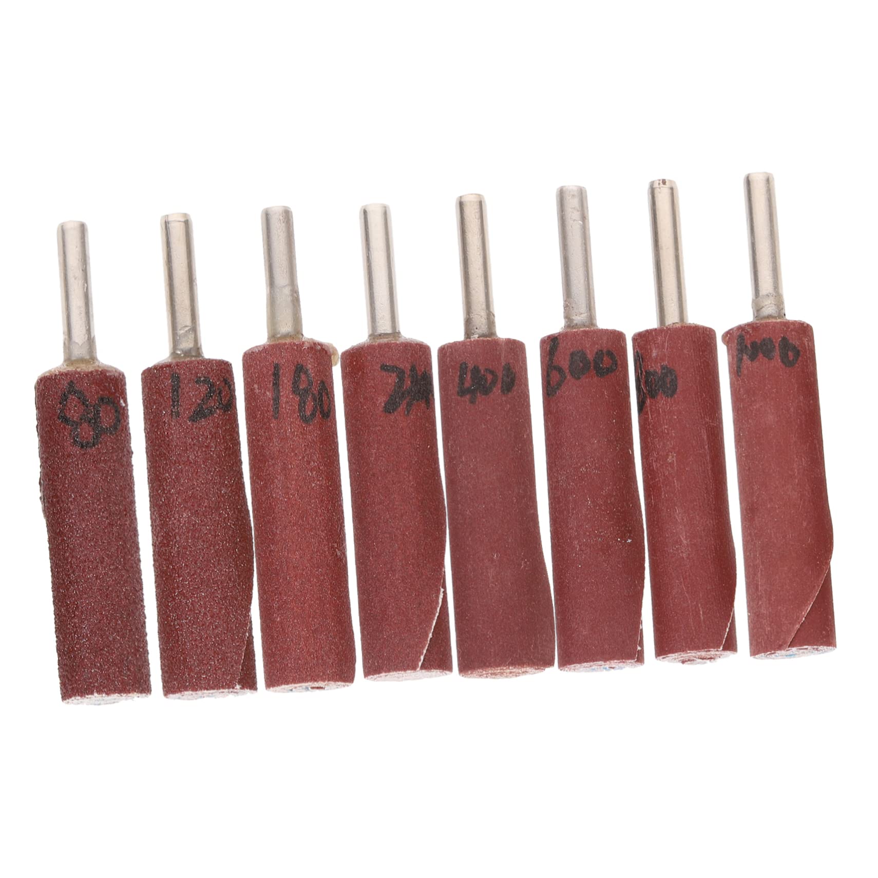 Operitacx 3 Set Kit Ruote Lamellari Abrasive con Cilindrico per Levigatura e Lucidatura Dettagliata Alta Resistenza e Granulometrie per Spazi Stretti