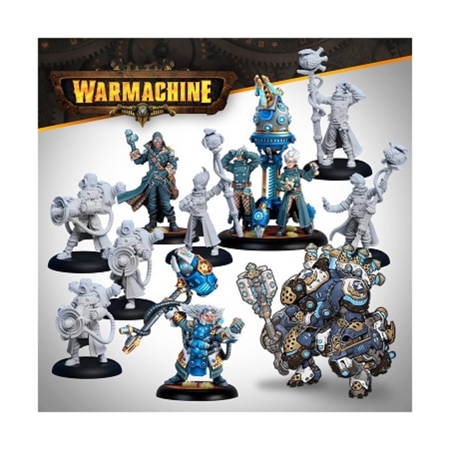 Amazon.com: Warmachine: Cygnar Storm Forge Command Cadre