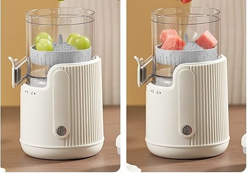 Miniatura 7 de Exprimidor de cítricos recargable por USB, portátil y manos libres para jugo de limón naranja fresco, mini exprimidor eléctrico fácil de limpiar